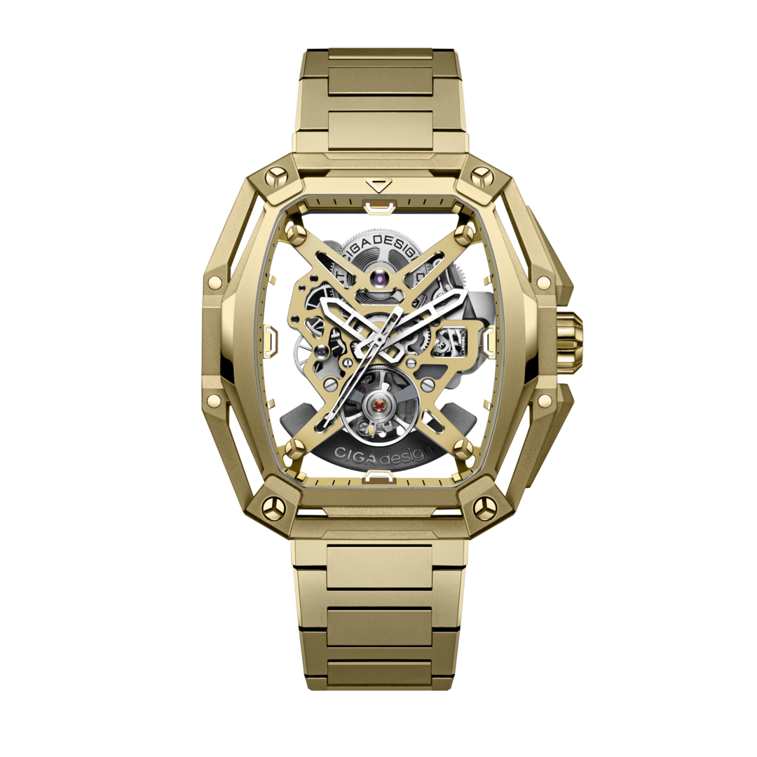 Official full front image of the CIGA Design Hunter Vintage Sand Gold variant