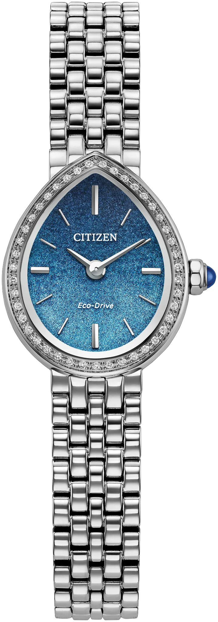 Full front view of the Citizen L RAINELL EX1540-58L limited edition.