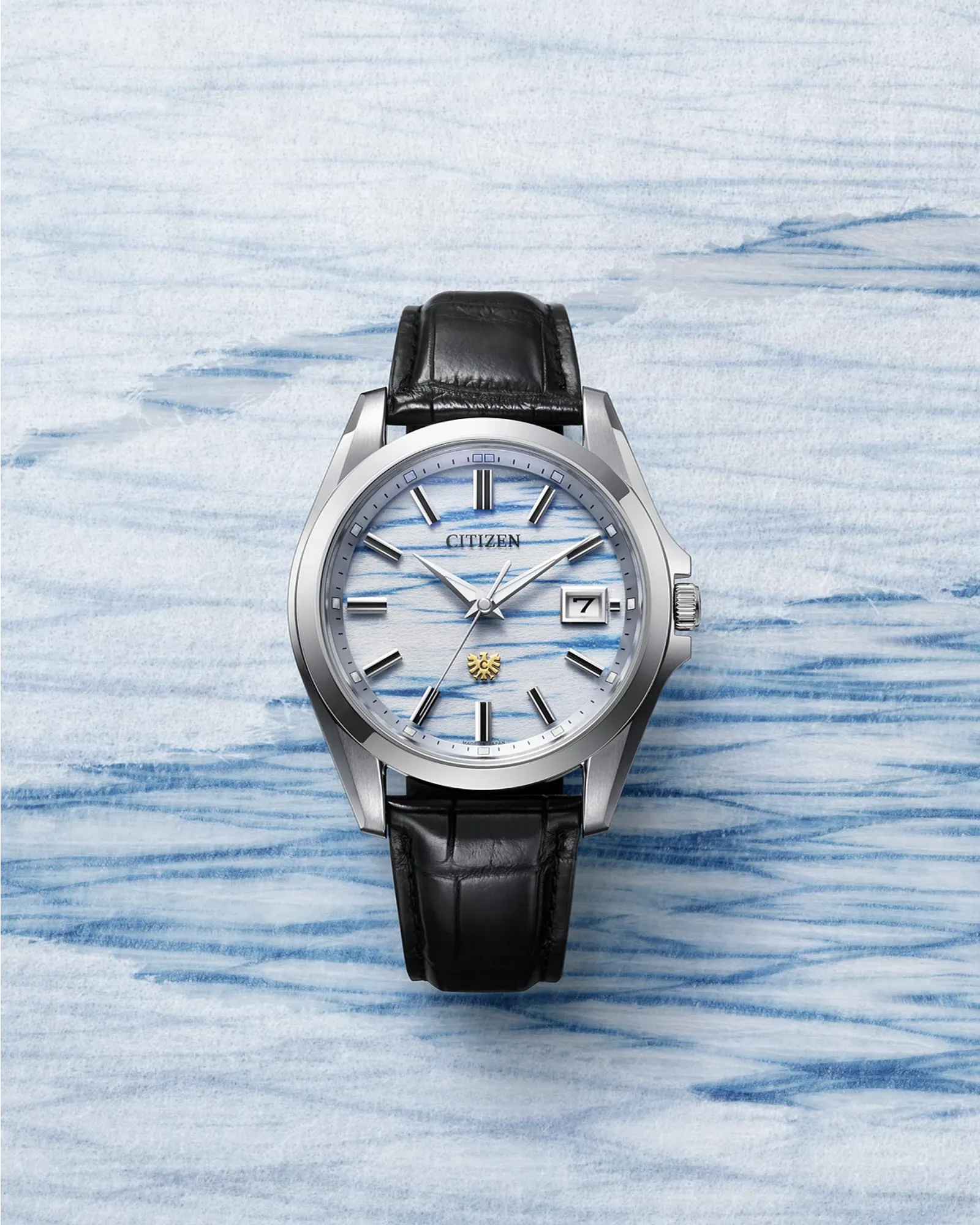 The CITIZEN AQ4090-08A washi dial and high-accuracy Eco-Drive craft context