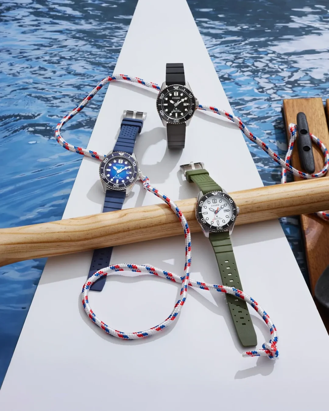 Citizen Promaster Dive summer 2026 trio official lifestyle image