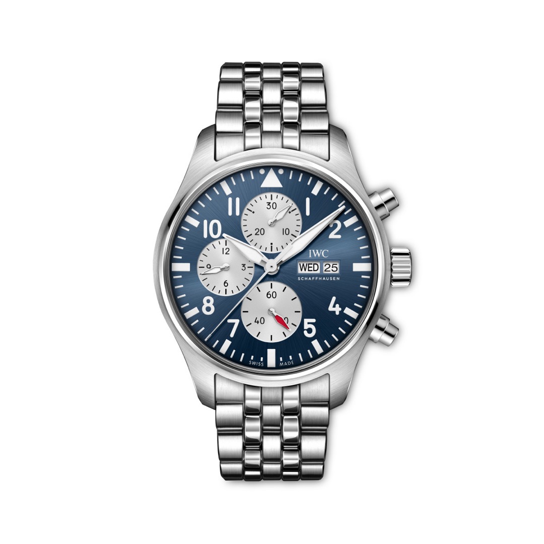 IWC's Pilot's Watch Chronograph Laureus Keeps the Charity Blue Sharp