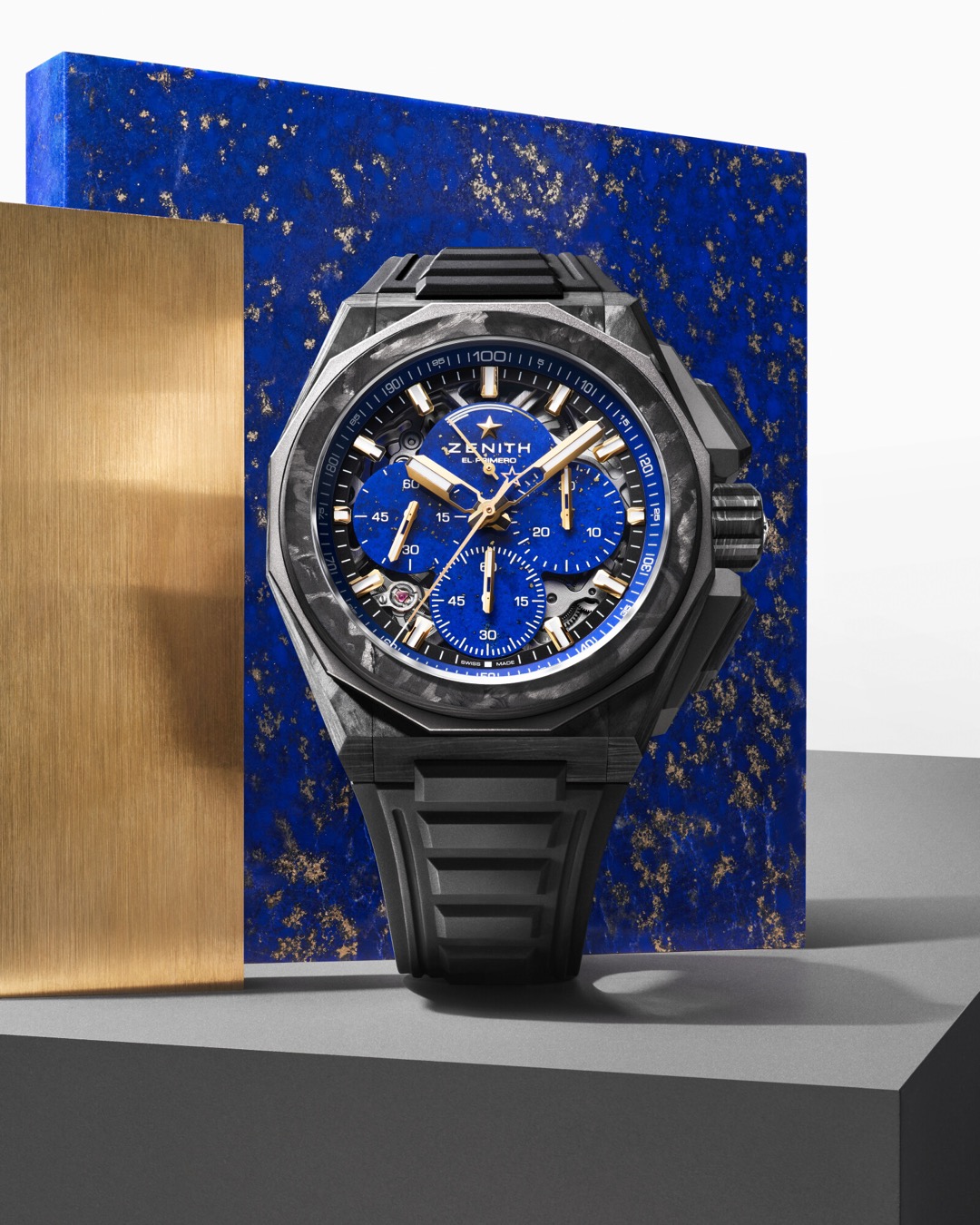 Zenith DEFY Extreme Lapis Lazuli II in carbon and titanium