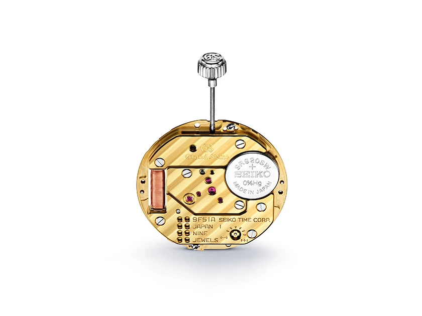 Grand Seiko Calibre 9F51 official movement view