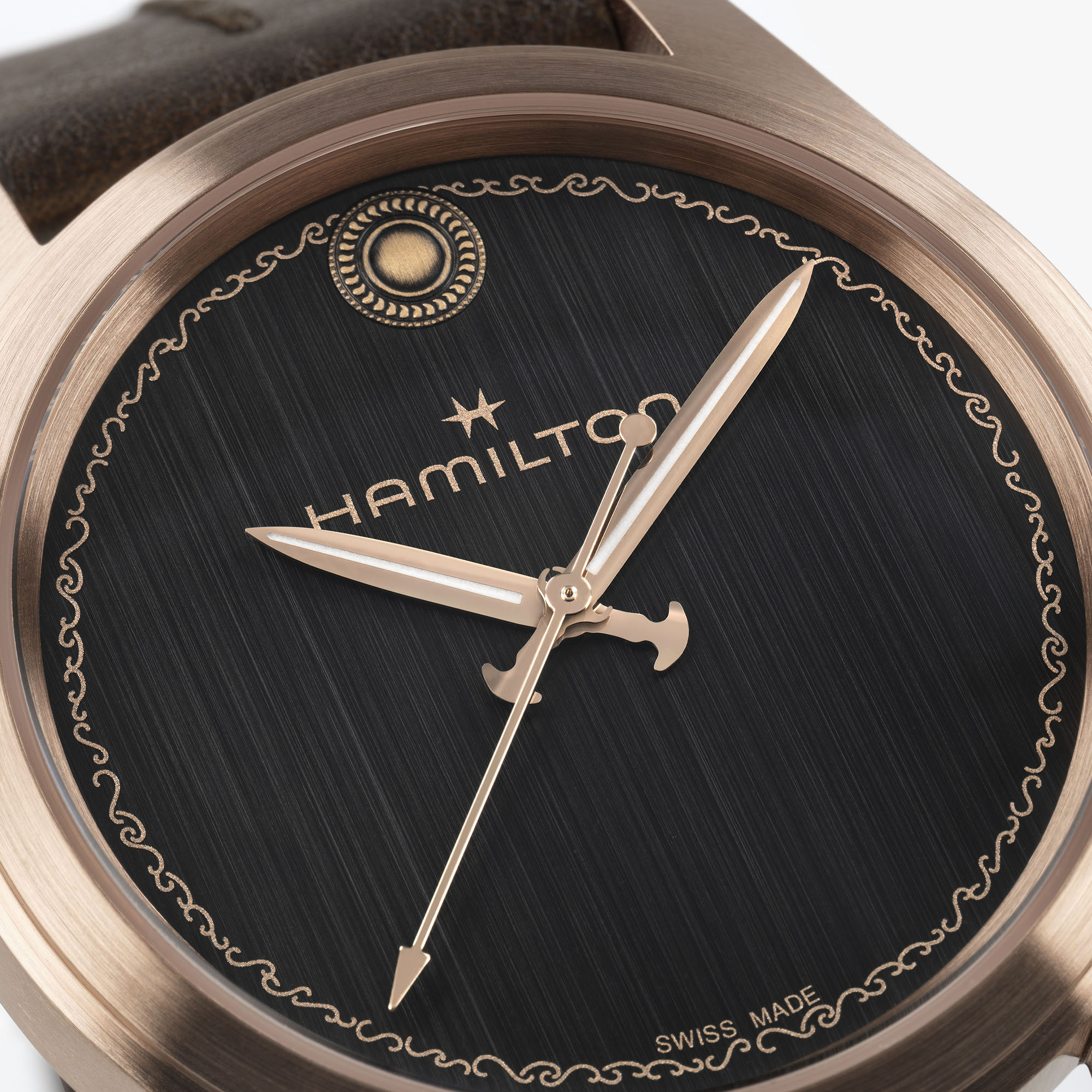 Hamilton Khaki Field Auto The Odyssey Limited Edition dial detail