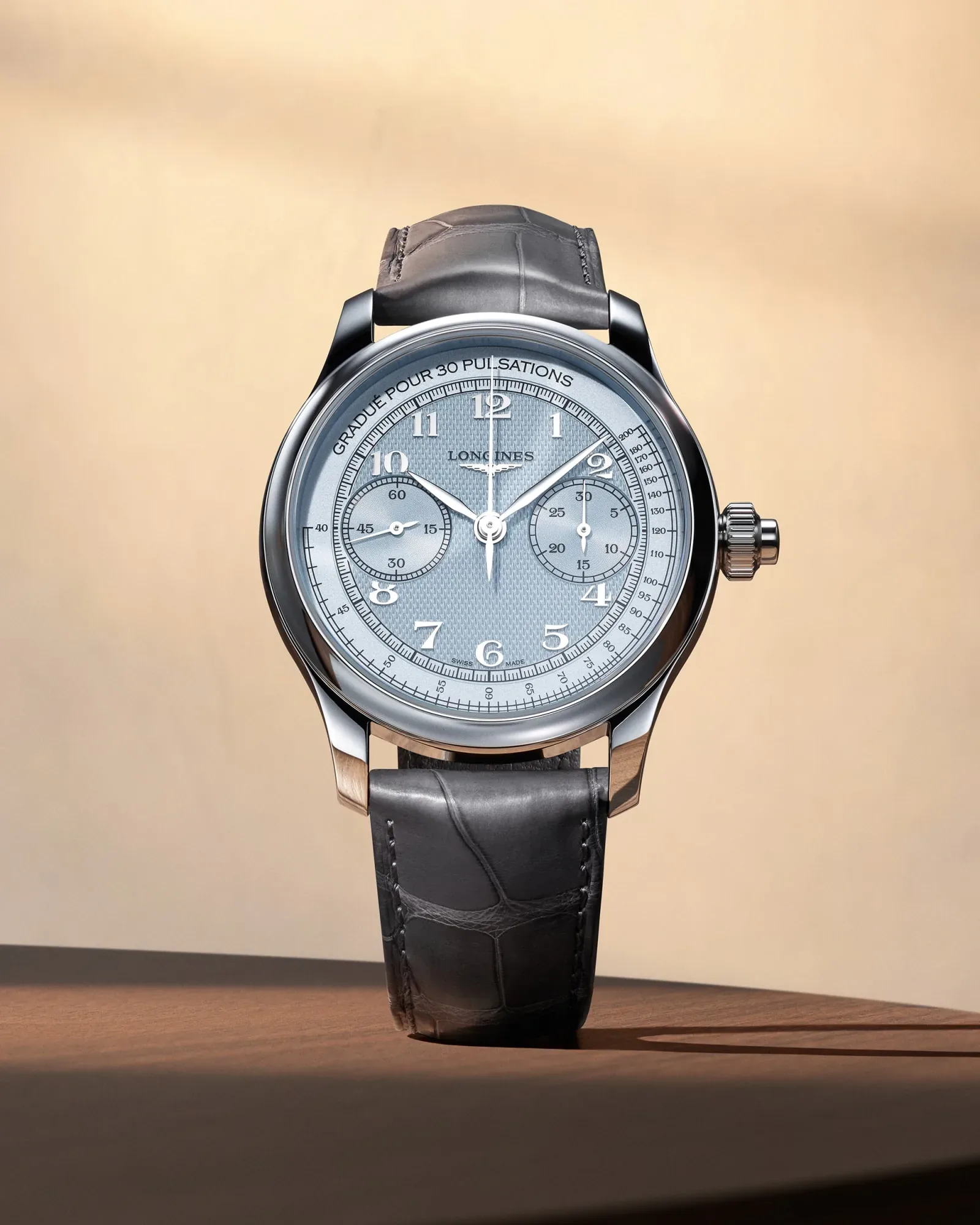 Full view of Longines Master Collection Chrono Monopusher L2.960.4.93.2