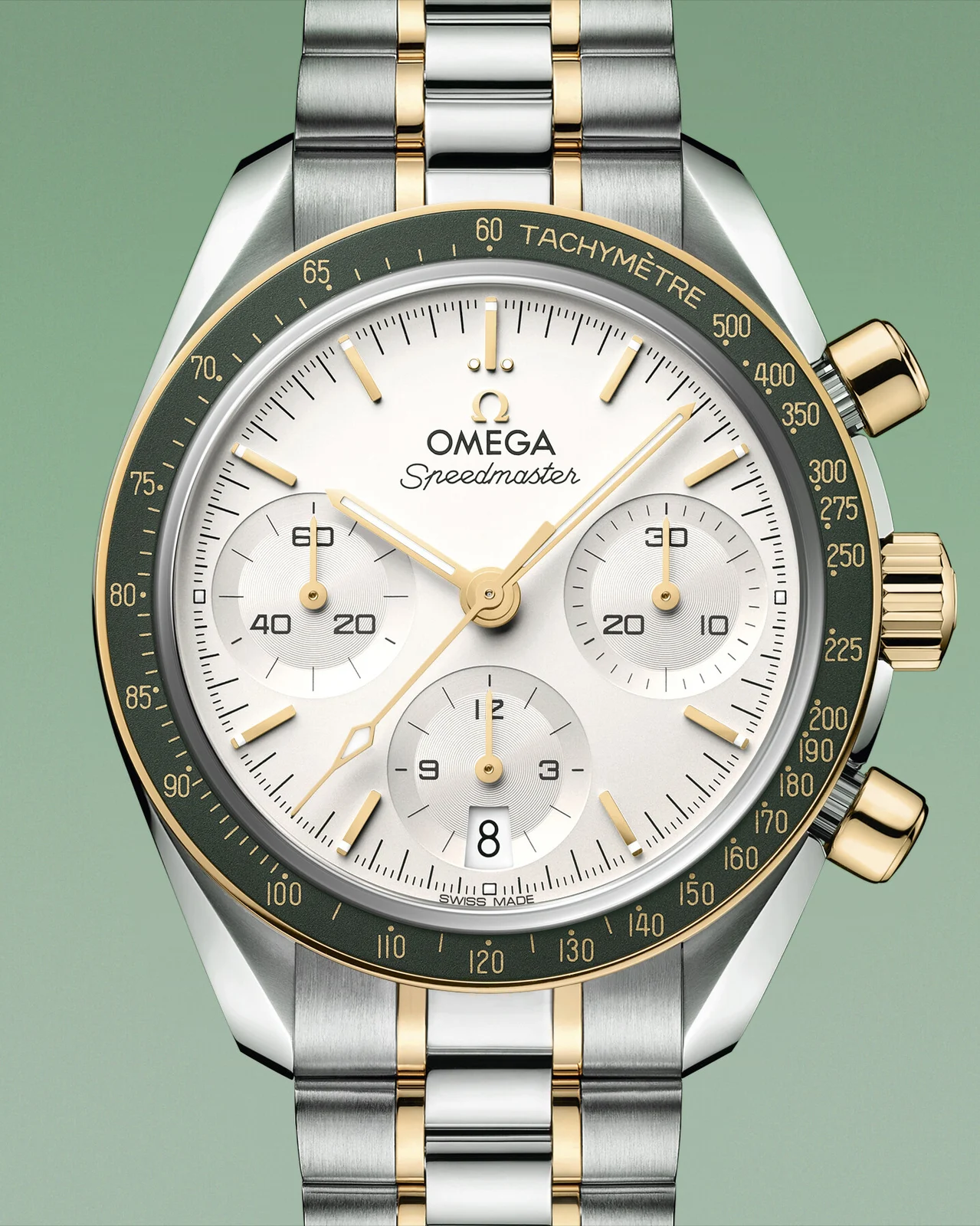 OMEGA Speedmaster 38 324.20.38.50.02.001 front view