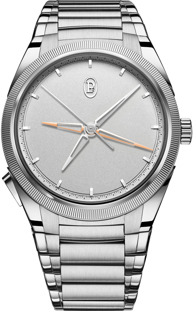 Official full front image of the Parmigiani Tonda PF Chronographe Mystérieux Platinum