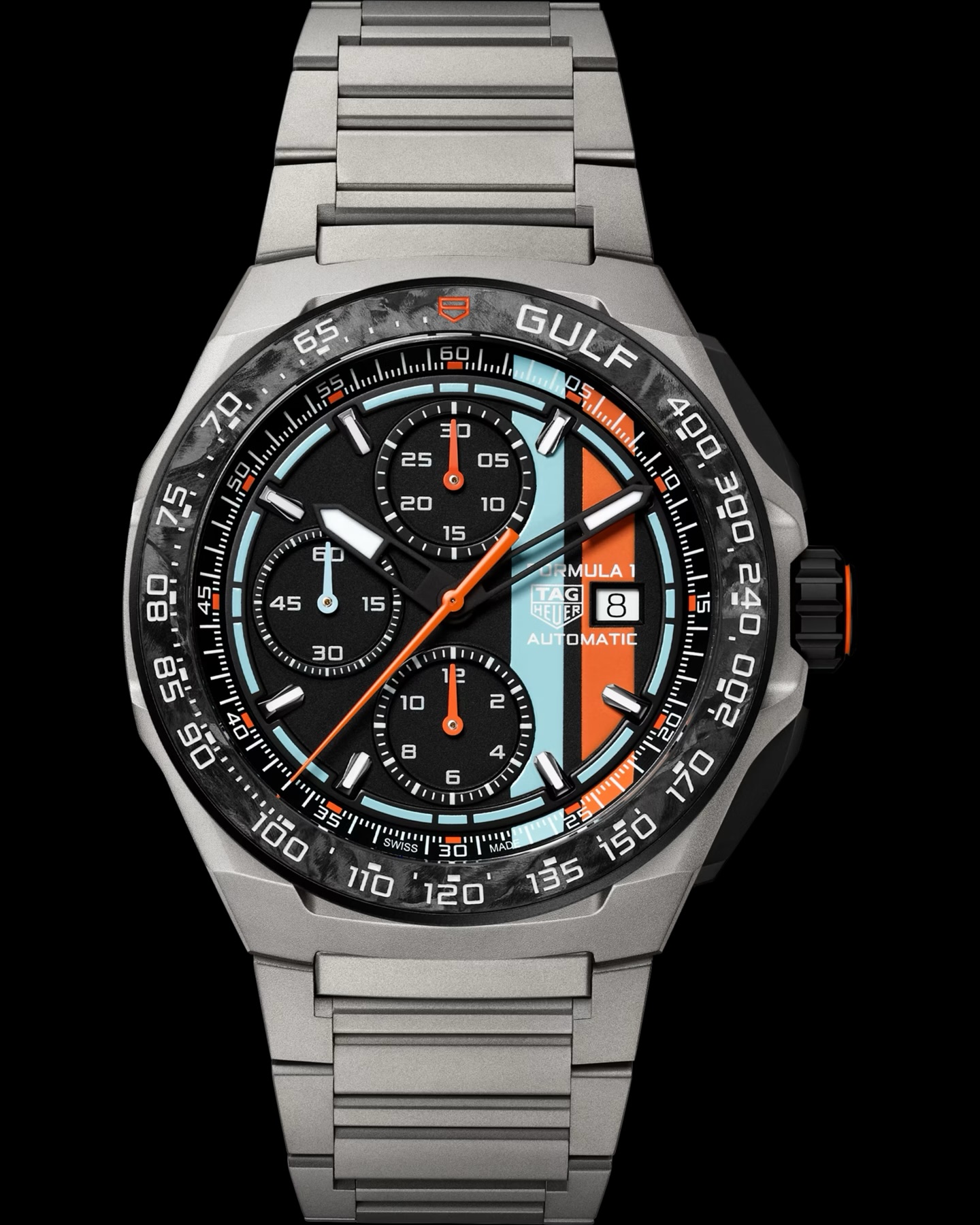 TAG Heuer Formula 1 Chronograph x Gulf CBZ208B.BF0009