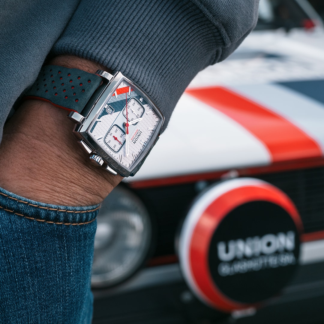 Official detail image of the Union Glashütte Averin Sachsen Classic dial