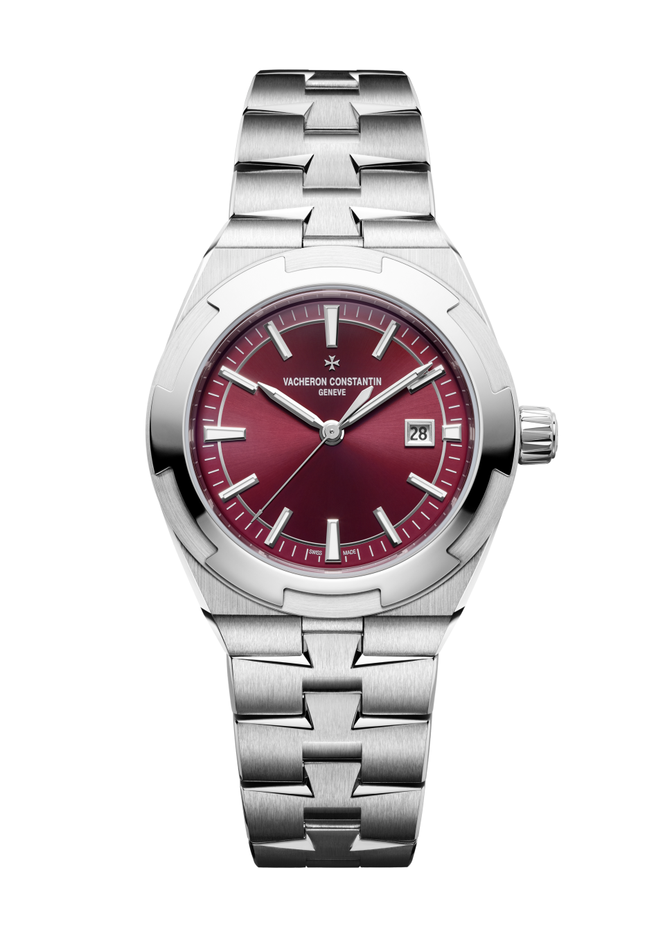 Vacheron Constantin Overseas Self-Winding 34.5mm steel front view