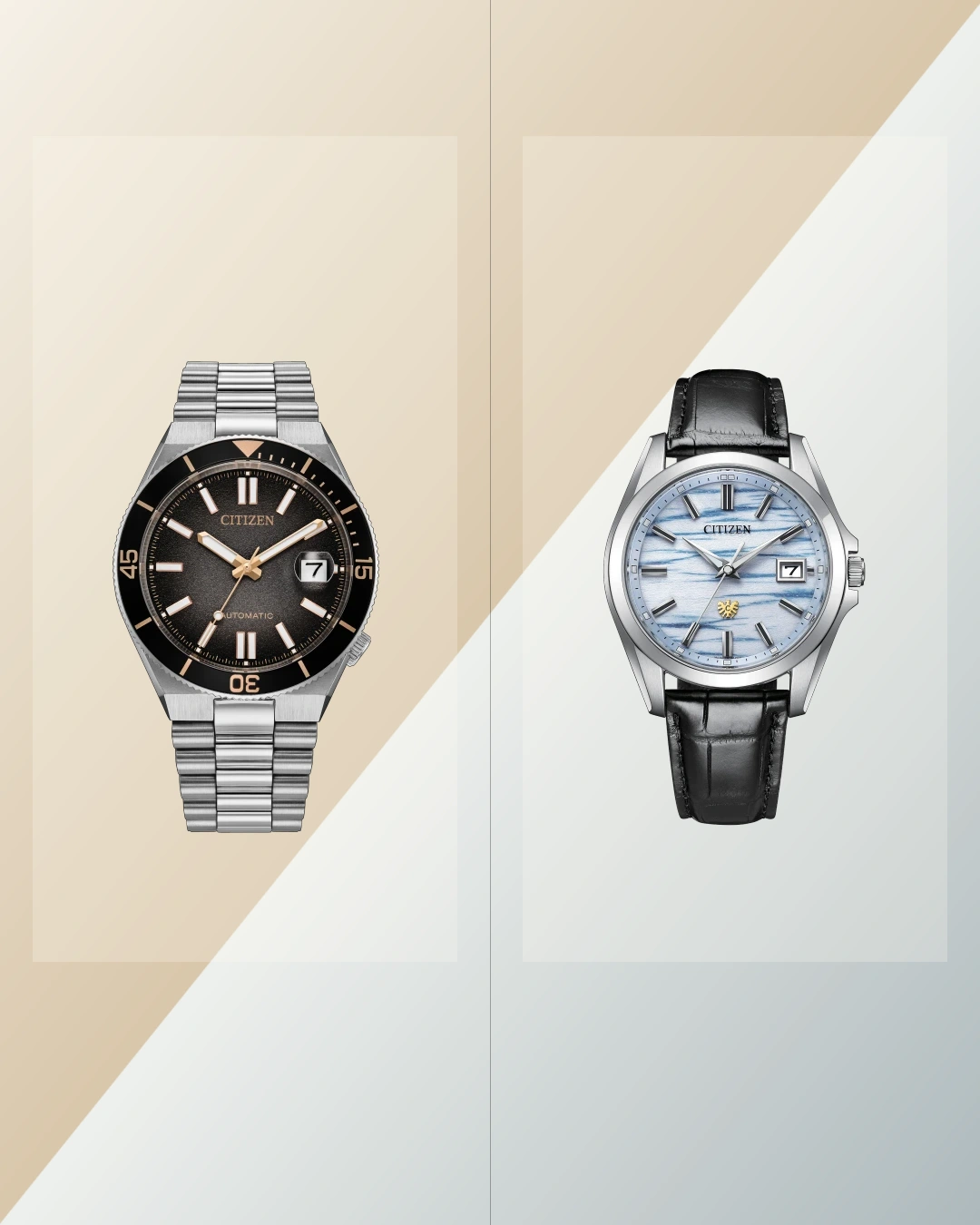 Two Citizen limited editions shown as equal comparison choices for the Horomag buying guide